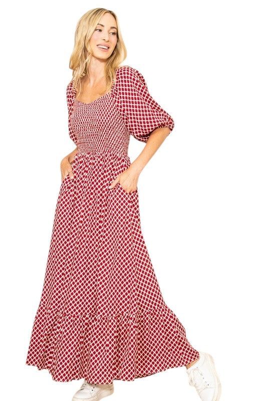 Cherry On Top Plaid Dress
