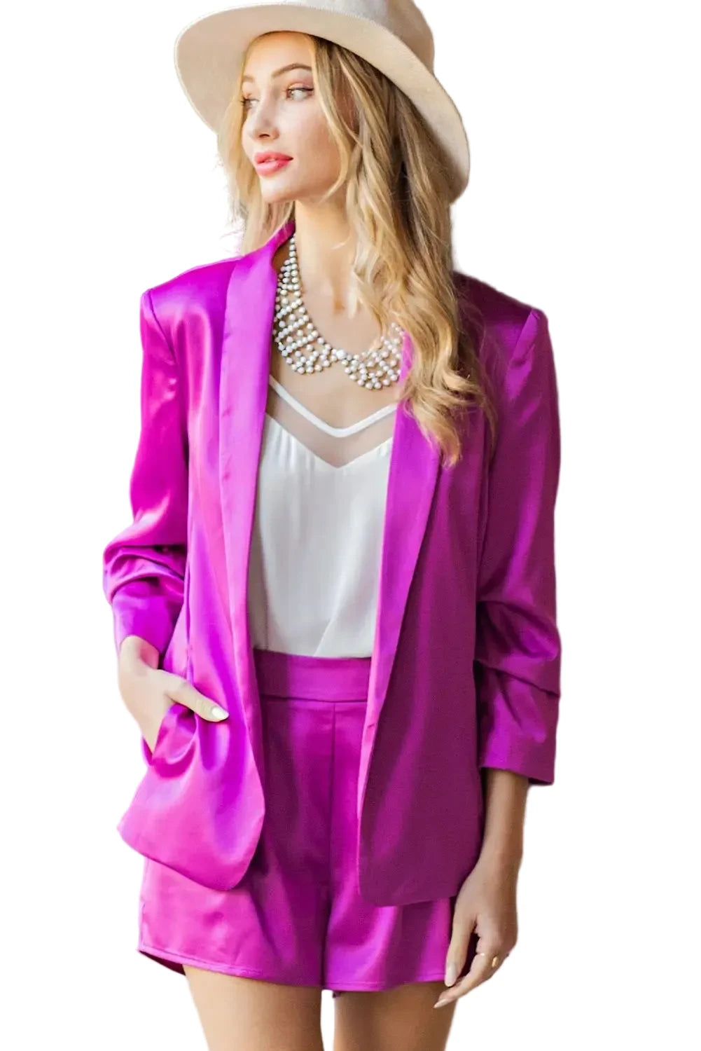 Pretty In Pink Blazer