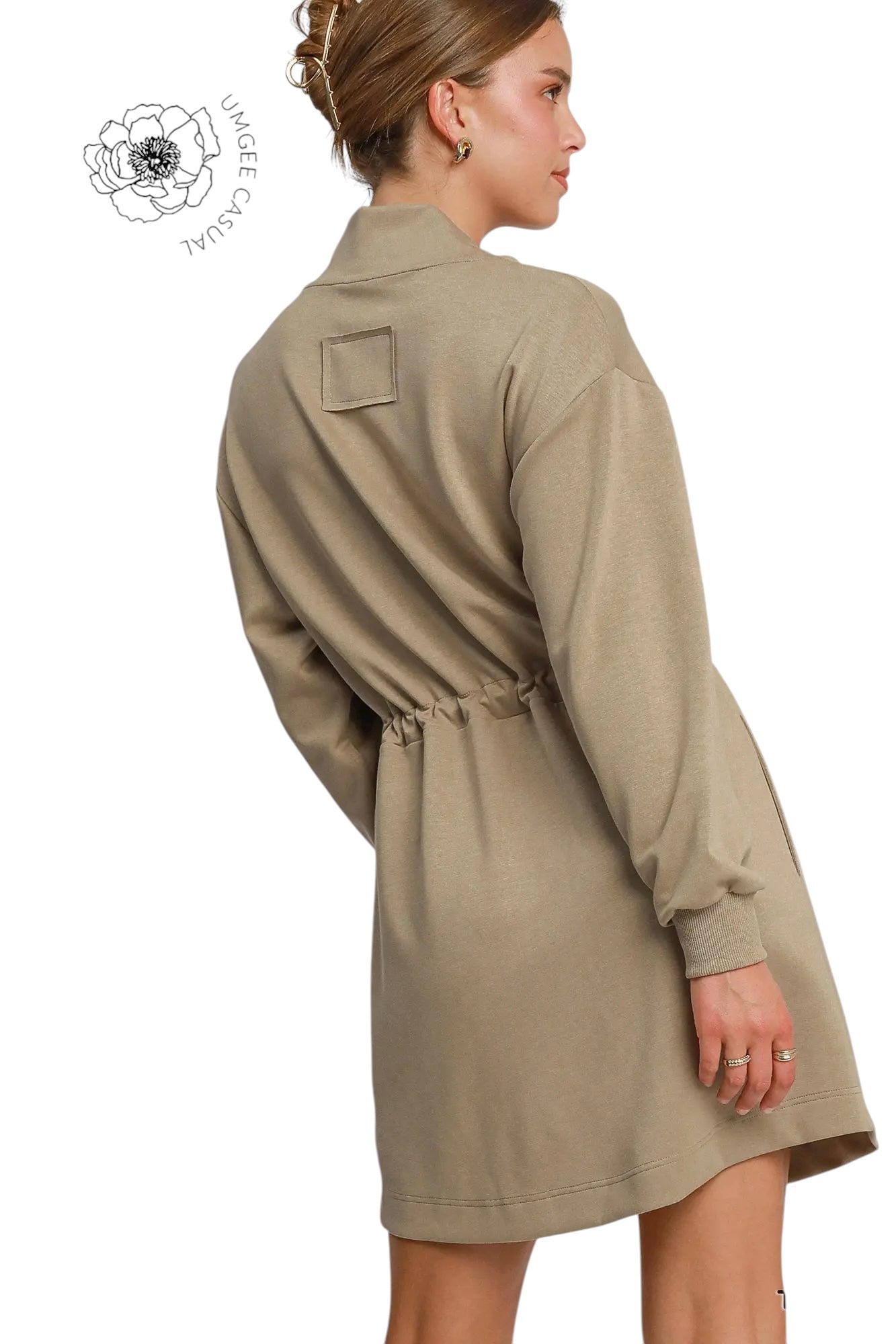 Running On A Prayer Tan Dress