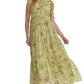 The Goddess She Is Lime Dress