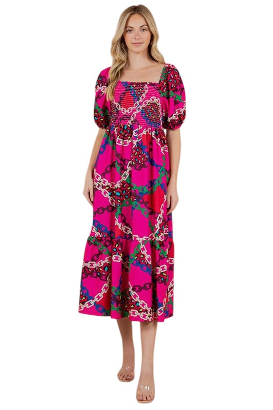 Live The Best Life Smocked Dress