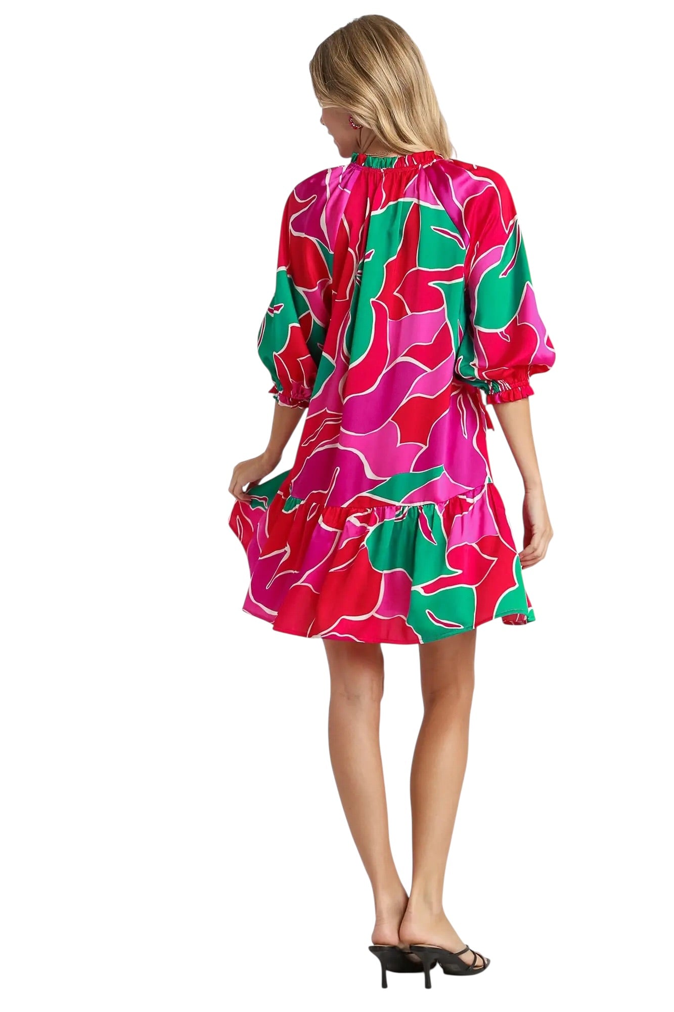 Stand Out For Good Magenta Dress