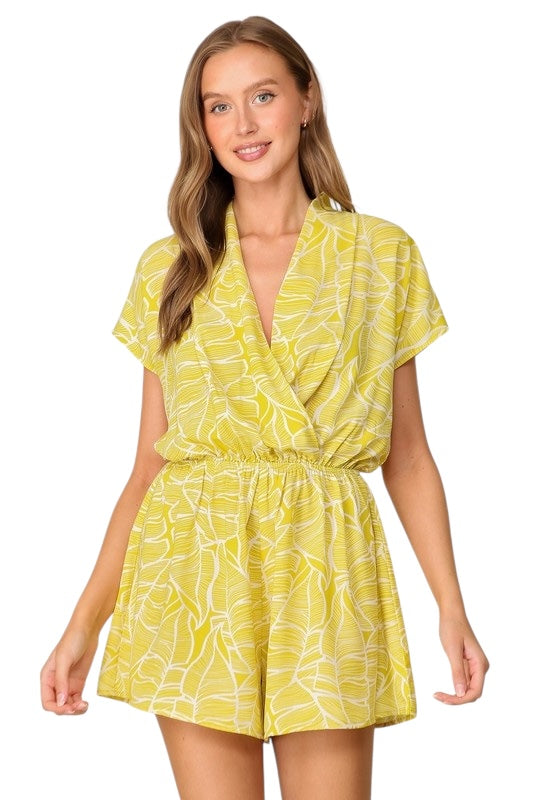 Planted With You Lime Romper