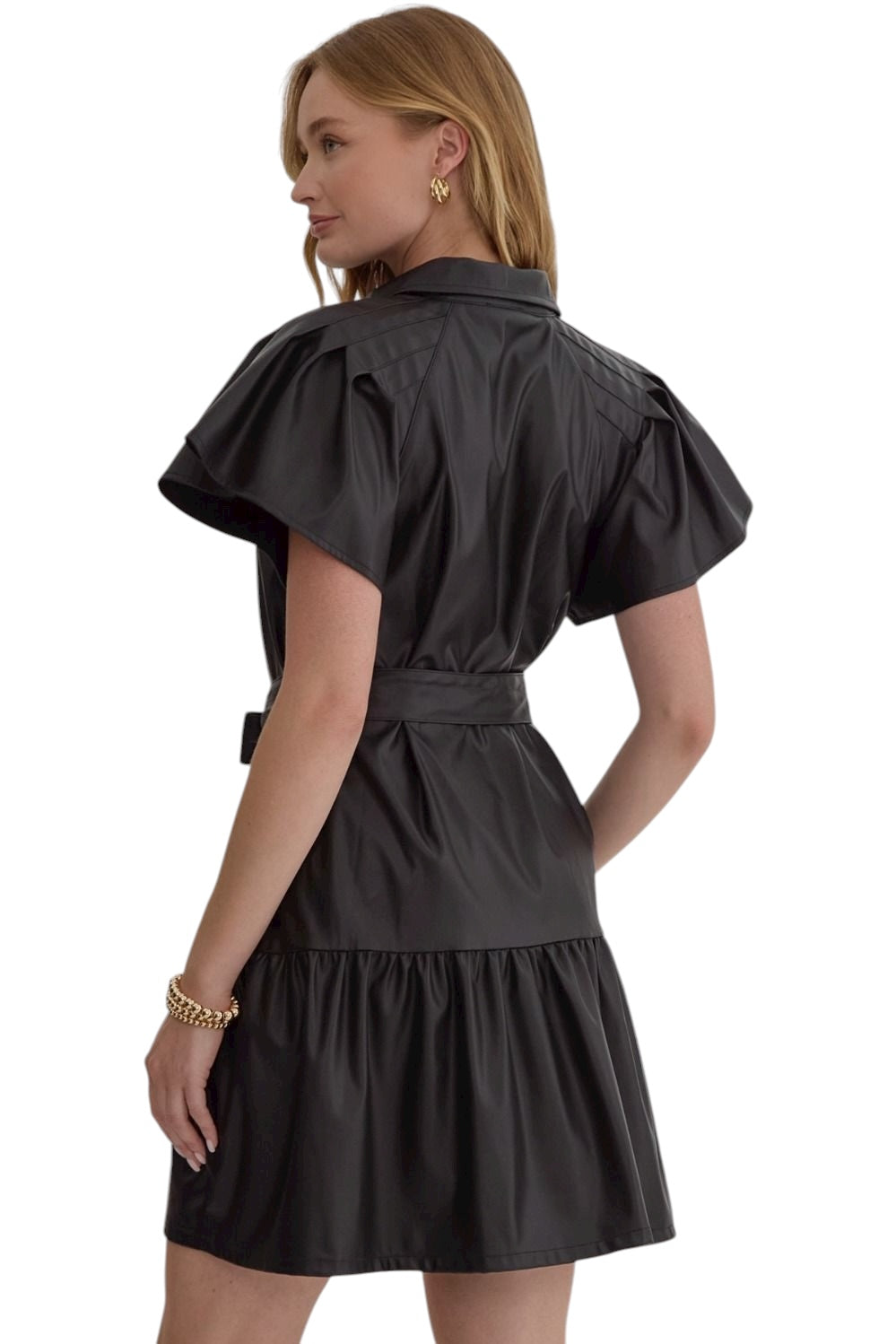 She Is So Posh Black Dress