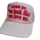 You look like Hat