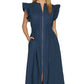 I Get My Way Navy Dress