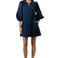 She Is Fierce Navy Dress