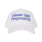 Lake Responsibly Trucker Hat