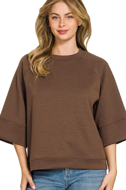 Having A Chic Day Cocoa Top