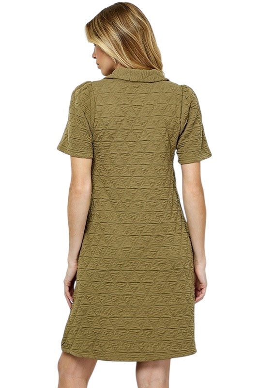 What It's All About Olive Dress