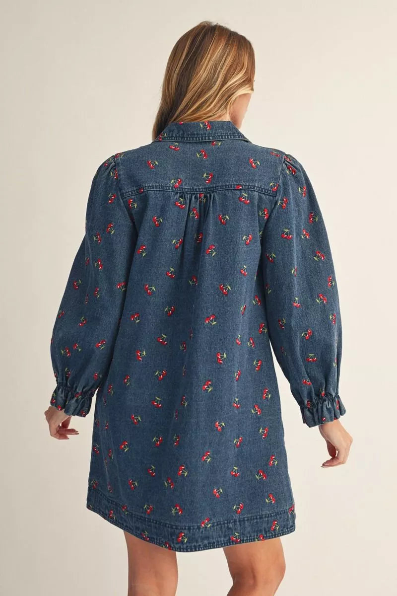 Sweet Thrills Denim Dress