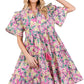 Garden Party Sage Floral Dress
