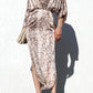 Too Good To Be True Snakeskin Dress