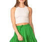 Green: Twirl Me Again Skort