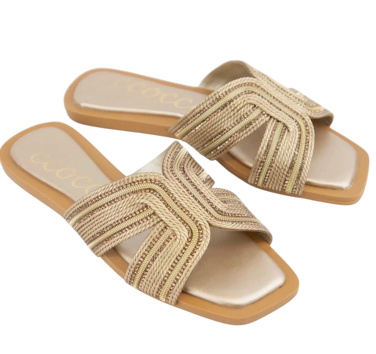 Marisa Champagne Sandal