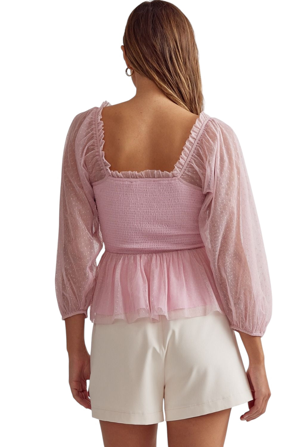 Stay Awhile Rose Pink Top