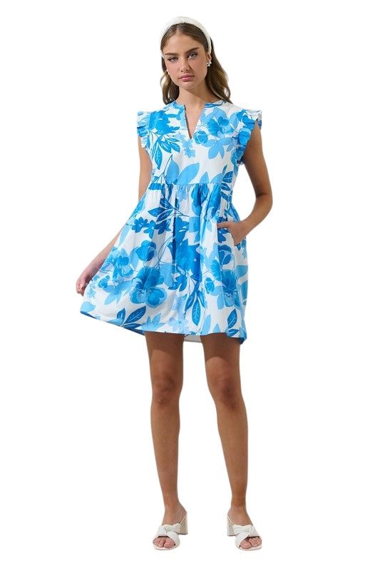 Bring Me Flowers Print Dress
