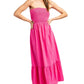 Weekend Getaway Pink Midi