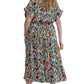 Change Of Pace Ivory Seafoam Maxi Dress