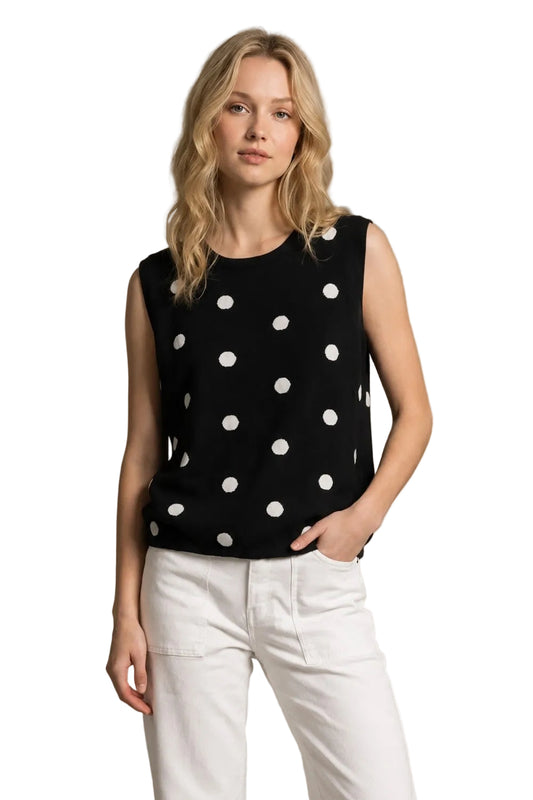 Sweet Spot Polka Dot Top