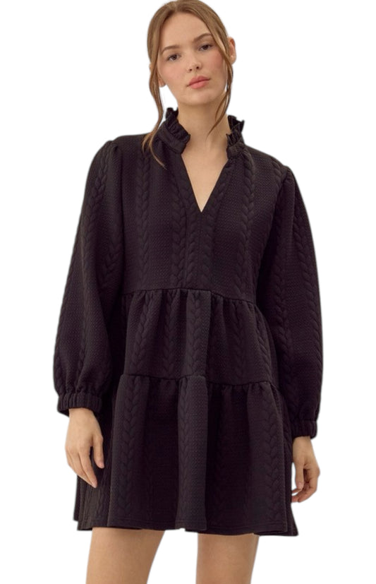 Dancing With Joy Black Dress