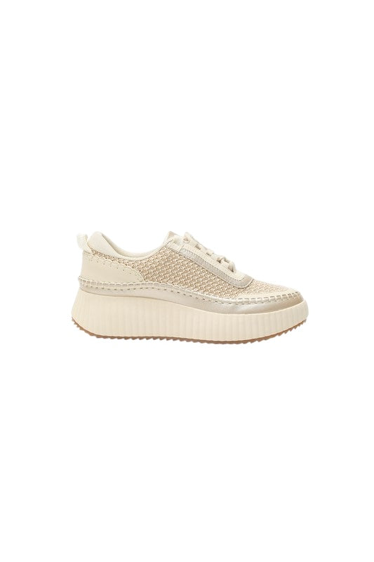 The Journey Gold Sneaker
