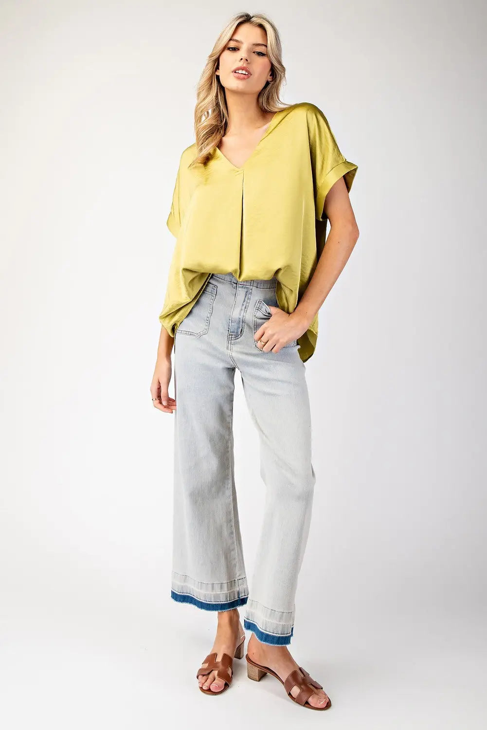 Swing By For More Lime Top