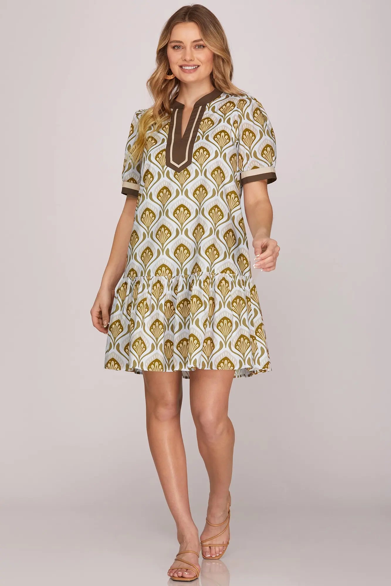 Brown: Ready For A New Year Dress
