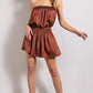 Daydreaming Today Brown Romper