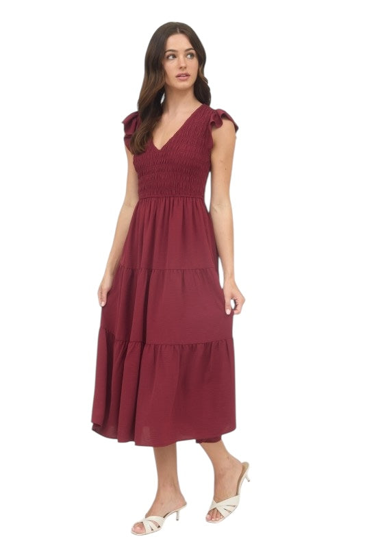 All About Perspective Wine Dress