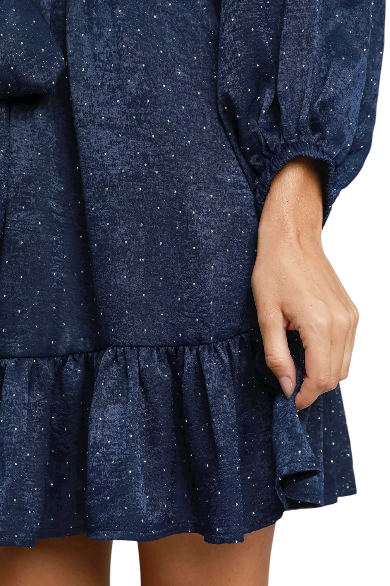 Light Of The Party Navy Dress