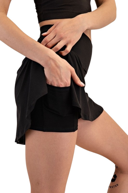 Believe In Your Hustle Skort