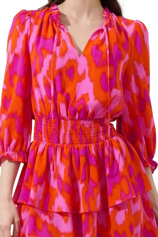 Happened Naturally Fuchsia Dress
