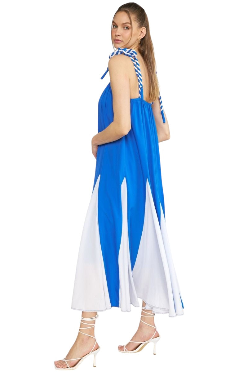 Coastline Cruise Cobalt Dress
