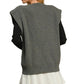 No Stress Charcoal Vest