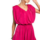 Feeling Herself Fuchsia Dress