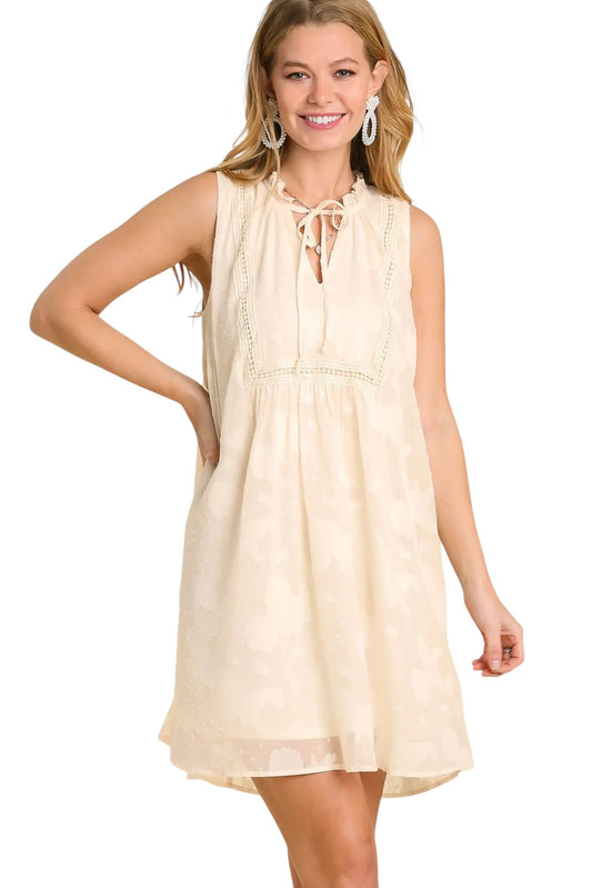 Feels Like Spring Cream Dress
