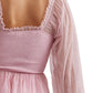 Stay Awhile Rose Pink Top