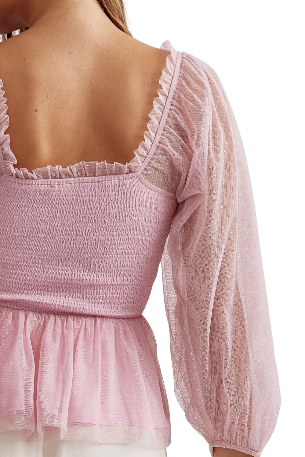 Stay Awhile Rose Pink Top
