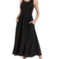 Classic Touch Black Tank Dress