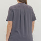 Sweet Escape Grey Top