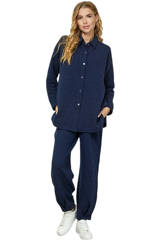 On My Side Navy Jacket