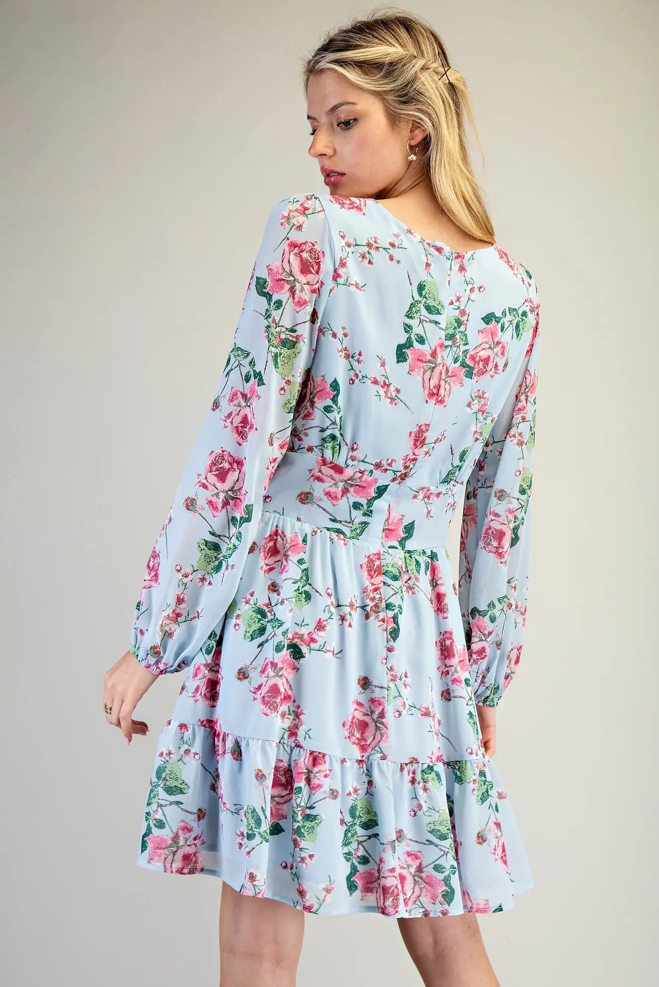 Give In To Me Floral Dress