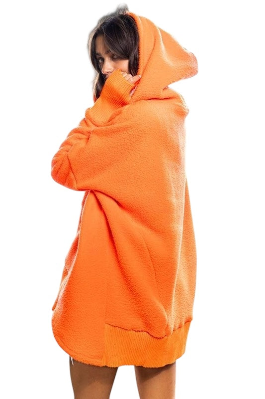 Next Time Neon Orange Sweater