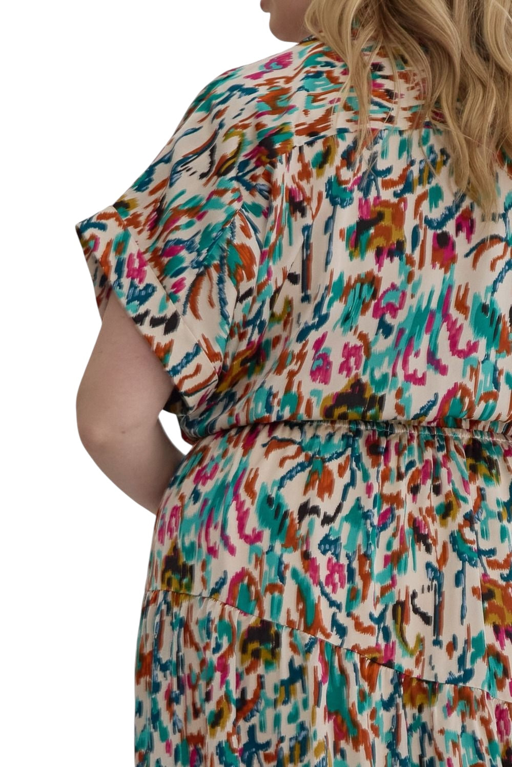 Change Of Pace Ivory Seafoam Maxi Dress