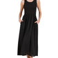 Classic Touch Black Tank Dress