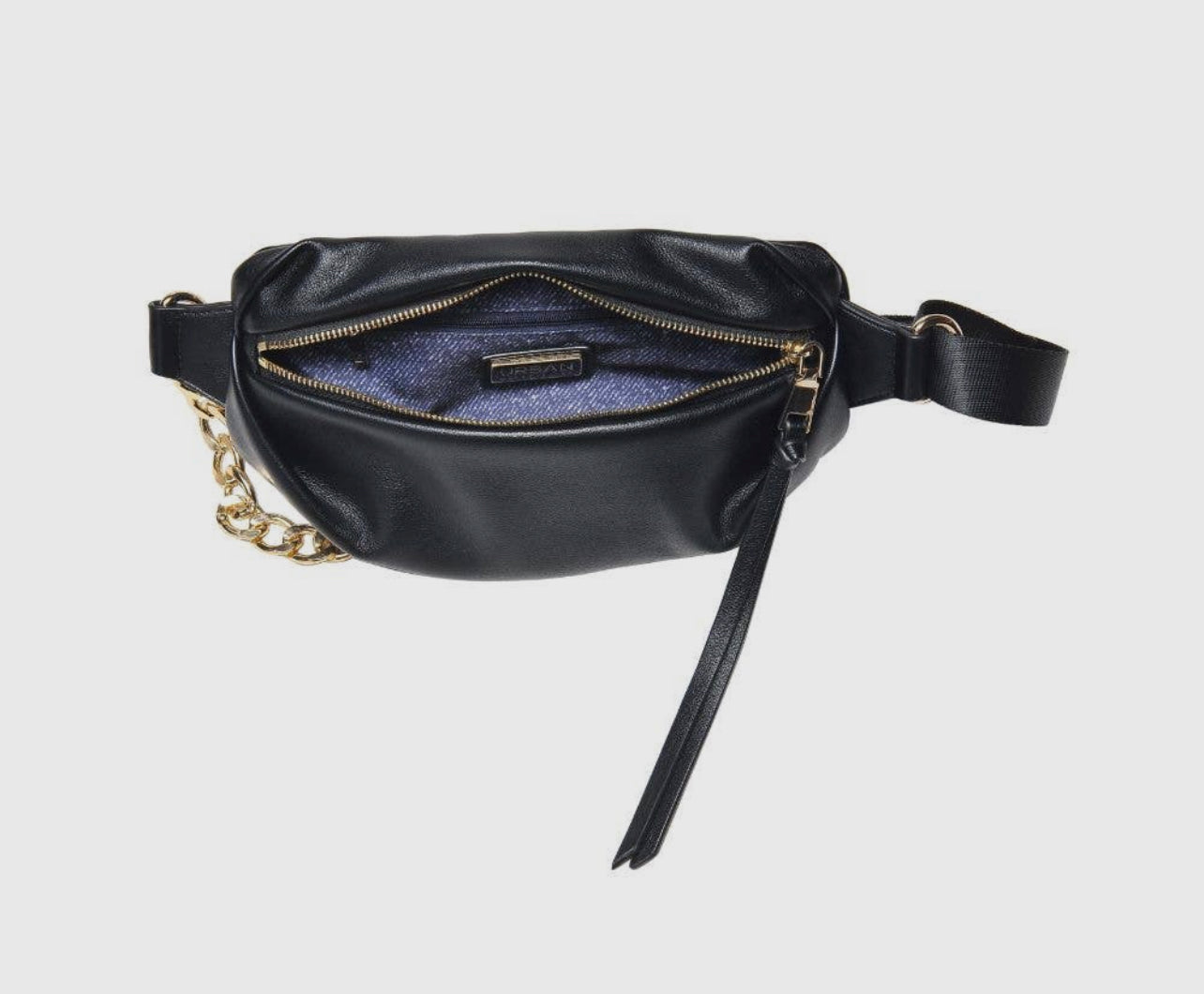 Celine Belt Bag In Black
