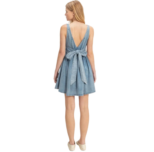 Rock My World Denim Dress