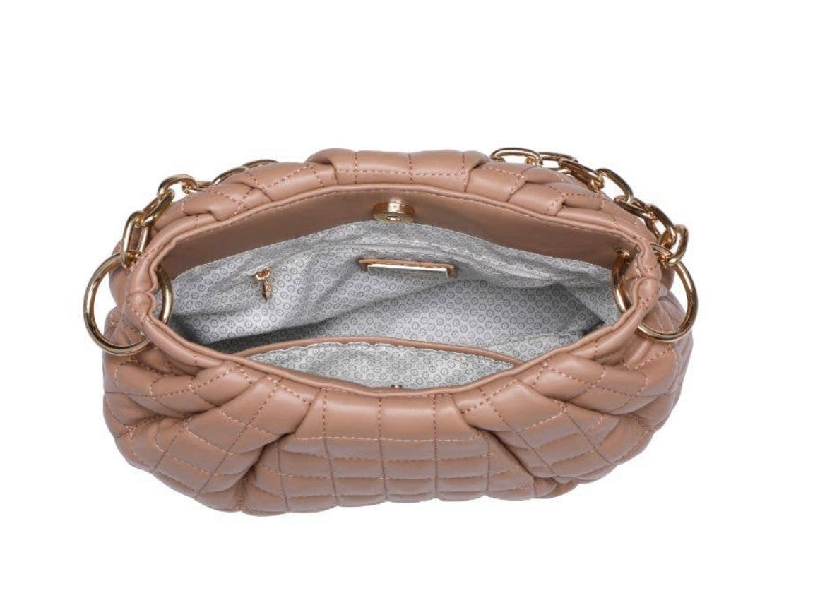 Julien Crossbody In Soft Taupe