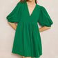 Swing Her Over Here Green Dress